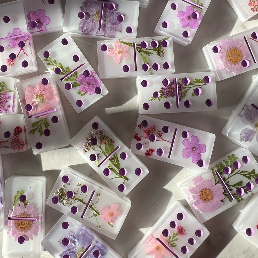 🌸Floral Magic Domino Set